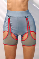 HotCakes Polewear Thetis Bottoms - Marine Blue & Red-Hot Cakes-Pole Junkie