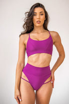 Pole Addict Isla Top - Lila-Pole Addict-Pole Junkie