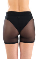 Dragonfly Zoe Shorts - Black Mesh-Dragonfly-Pole Junkie
