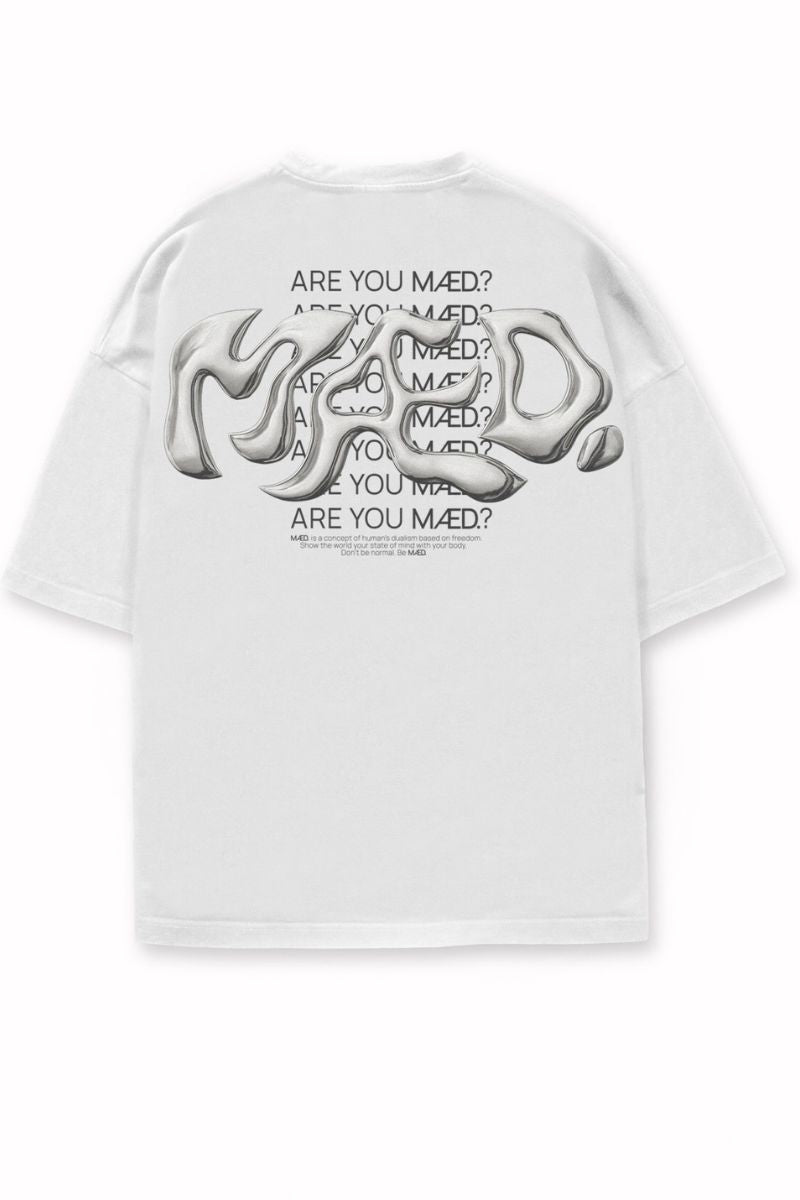 MÆD Liquid T-Shirts - White-MÆD-Pole Junkie
