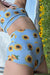 The Enviro Co. High Waist Shorts - Sunflower-Enviro Grip-Pole Junkie