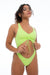Nona Perkasa Hotline Bodysuit - Apple Green-Nona Perkasa-Pole Junkie
