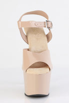 Pleaser USA Adore-708N 7inch Jelly-Like Pleasers - Beige-Pleaser USA-Pole Junkie