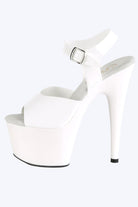 Pleaser USA Adore-708N 7inch Jelly-Like Pleasers - White-Pleaser USA-Pole Junkie