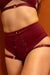 Tatiana Activewear Tokio Shorts - Matte Burgundy-Tatiana Activewear-Pole Junkie