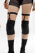 Queen Knee Pads - Black Elite-Queen Accessories-Pole Junkie