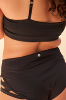 Lunalae Kylie Seamless Top - Black-Lunalae-Pole Junkie