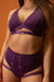 Tatiana Activewear Tokio Top - Matte Purple-Tatiana Activewear-Pole Junkie