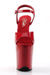 Pleaser USA Flamingo-809 8inch Pleasers - Patent Red-Pleaser USA-Pole Junkie