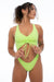 Nona Perkasa Hotline Bodysuit - Apple Green-Nona Perkasa-Pole Junkie
