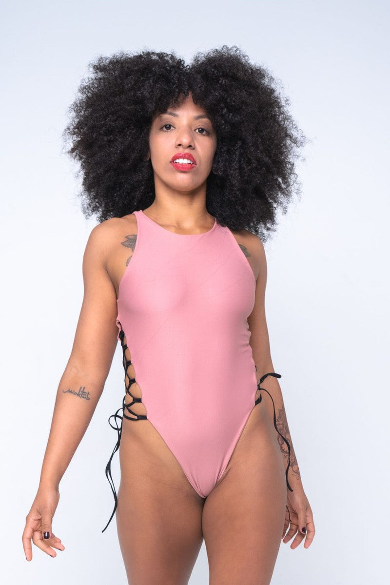 Sorte My New Crush Bodysuit - Rose-Sorte-Pole Junkie