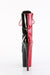 Pleaser USA Flamingo-1040TT 8inch Pleaser Boots - Patent Black/Red-Pleaser USA-Pole Junkie