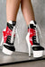 Hella Heels EmpireKicks 7inch Boots - Atomic Red-Hella Heels-Pole Junkie