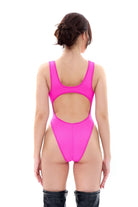 MÆD Siren Bodysuit - Matte Pink-MÆD-Pole Junkie