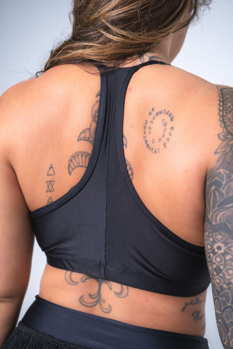 Sorte Obsessed Top - Black-Sorte-Pole Junkie