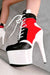 Hella Heels EmpireKicks 7inch Boots - Atomic Red-Hella Heels-Pole Junkie