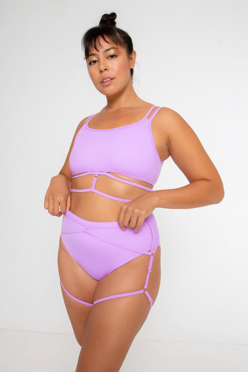 Nona Perkasa Angel Bottoms - Mauve-Nona Perkasa-Pole Junkie