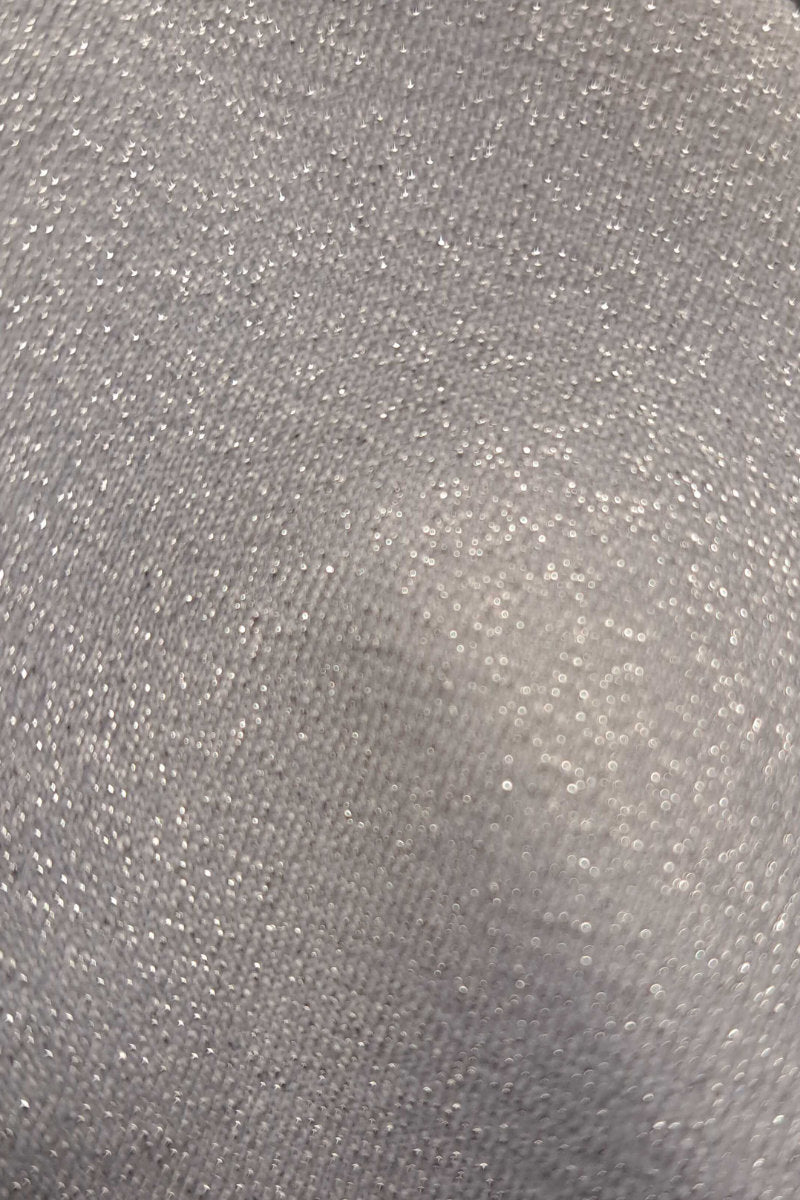 CXIX Aphrodite Sparkle Bodysuit - Silver with Silver Sparkle-Creatures of XIX-Pole Junkie