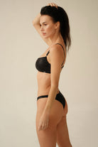 Shark Polewear Teodora Shorts - Obsidian-Shark Polewear-Pole Junkie