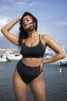 Pole Addict Femme Shorts - Black-Pole Addict-Pole Junkie