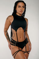 CXIX Dopamine Feelin High Bottoms - Black-Creatures of XIX-Pole Junkie