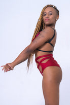 Sorte Wild Top - Poppy Red-Sorte-Pole Junkie