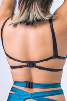 Sorte Wild Top - Teal-Sorte-Pole Junkie