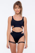 Nona Perkasa Gladiolus Bottoms - Black-Nona Perkasa-Pole Junkie