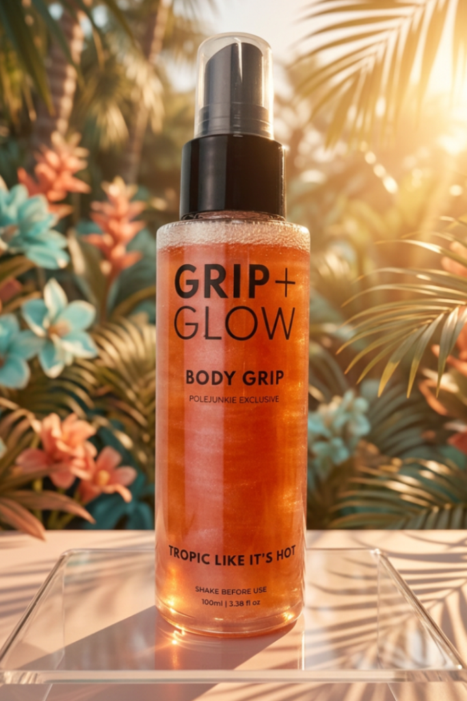 Grip + Glow X Pole Junkie Exclusive Body Grip - Tropic Like It's Hot (100ml/Travel Size)