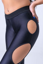 Sorte Hard to Handle Leggings - Black-Sorte-Pole Junkie