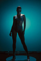 Hamade Activewear Strappy Top - Light Blue-Hamade Activewear-Pole Junkie