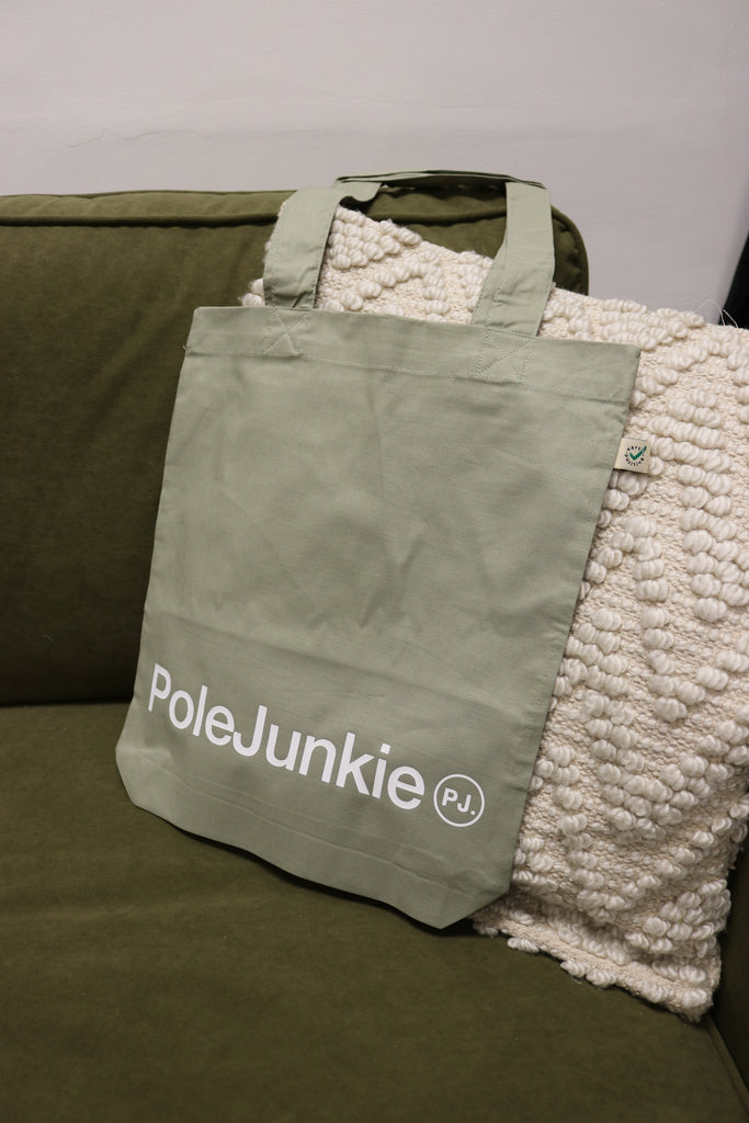 Pole Junkie Tote Bag - Pistachio