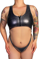 Cleo the Hurricane MonoKini - Chrome-Cleo the Hurricane-Pole Junkie