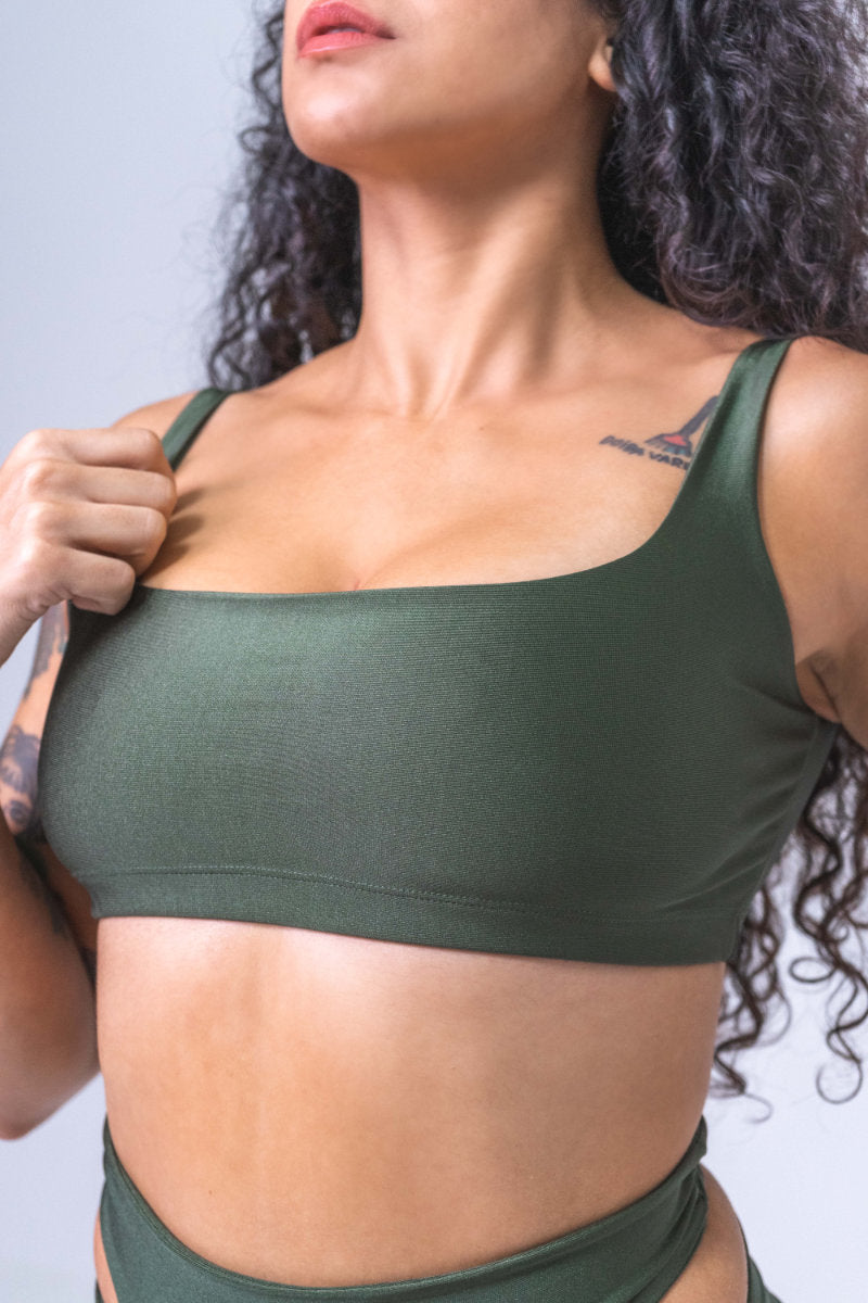 Sorte Instinct Top - Seaweed-Sorte-Pole Junkie