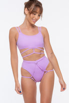 Nona Perkasa Moonflower Top - Mauve-Nona Perkasa-Pole Junkie