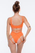 Nona Perkasa Moonflower Top - Salmon-Nona Perkasa-Pole Junkie