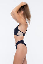 Nona Perkasa Night Lily Bottoms - Black-Nona Perkasa-Pole Junkie