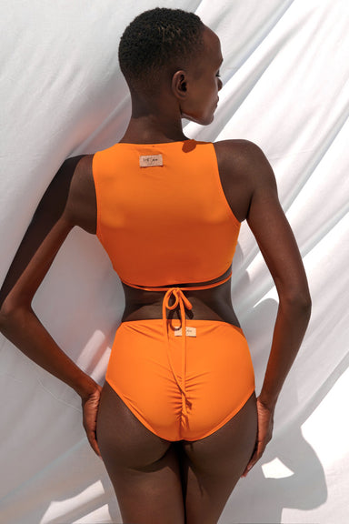 HotCakes Polewear Venus Top - Orange-Hot Cakes-Pole Junkie