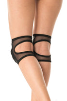Poledancerka Grippy Kneepads - Black (with Pocket)-Poledancerka-Pole Junkie