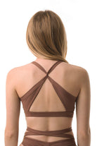 Poledancerka Cross Wrap Top - Nude 02-Poledancerka-Pole Junkie
