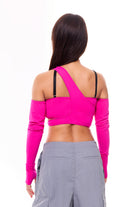 MÆD Kitana Top - Matte Pink-MÆD-Pole Junkie