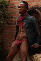 Rolling Beta Jockstrap - Pied-Rolling-Pole Junkie