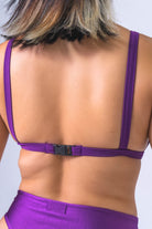 Sorte Serpent Top - Violet-Sorte-Pole Junkie