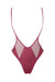 Hamade Activewear Re-edition High Waisted Sling Bottoms - Burgundy-Hamade Activewear-Pole Junkie