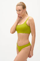 Shark Polewear Boston Shorts - Lime-Shark Polewear-Pole Junkie