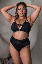 Tatiana Activewear Sofia Shorts - Matte Black-Tatiana Activewear-Pole Junkie