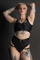 Tatiana Activewear Perla Top - Black-Tatiana Activewear-Pole Junkie