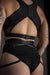 Tatiana Activewear Perla Top - Black-Tatiana Activewear-Pole Junkie