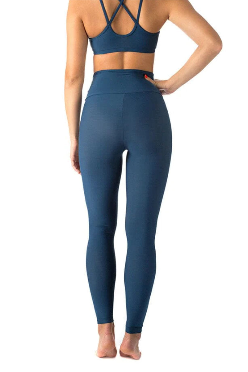 Dragonfly Adele Leggings - Petrol-Dragonfly-Pole Junkie