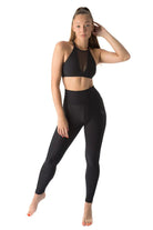 Dragonfly Adele Leggings - Black-Dragonfly-Pole Junkie